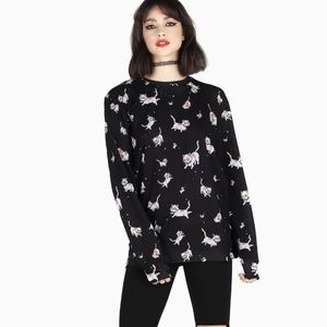 Rick and Morty Schrodingers cat XXL long sleeve